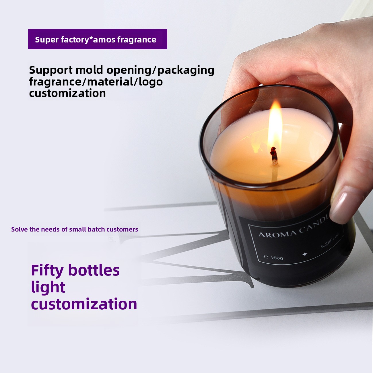Velas Aromáticas de Cera de So - Candle Souvenir reseña y precio