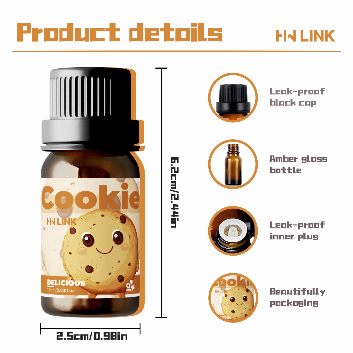 Aceites Aromáticos de Galleta  - Candle Souvenir reseña y precio
