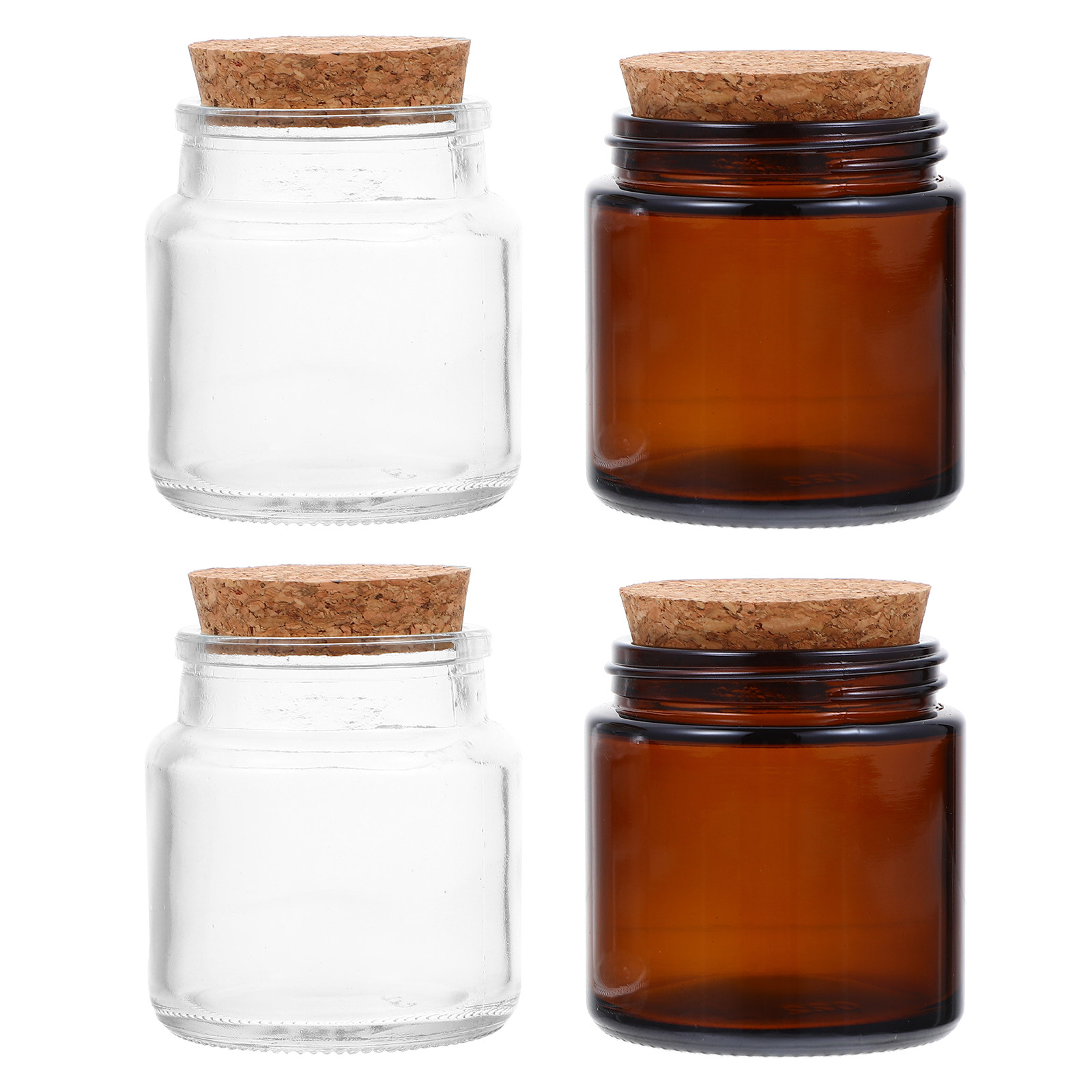 4 frascos para hacer velas, fr - Candle Making Supplies Jars reseña y precio