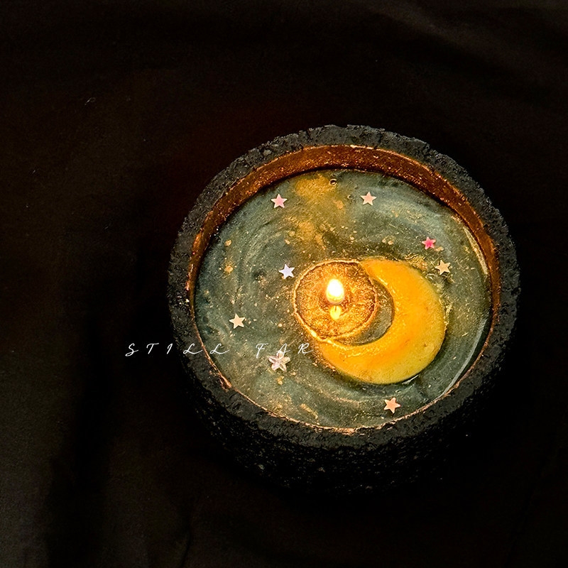 Vela Aromática Luna Fundida, H - Candle Souvenir reseña y precio