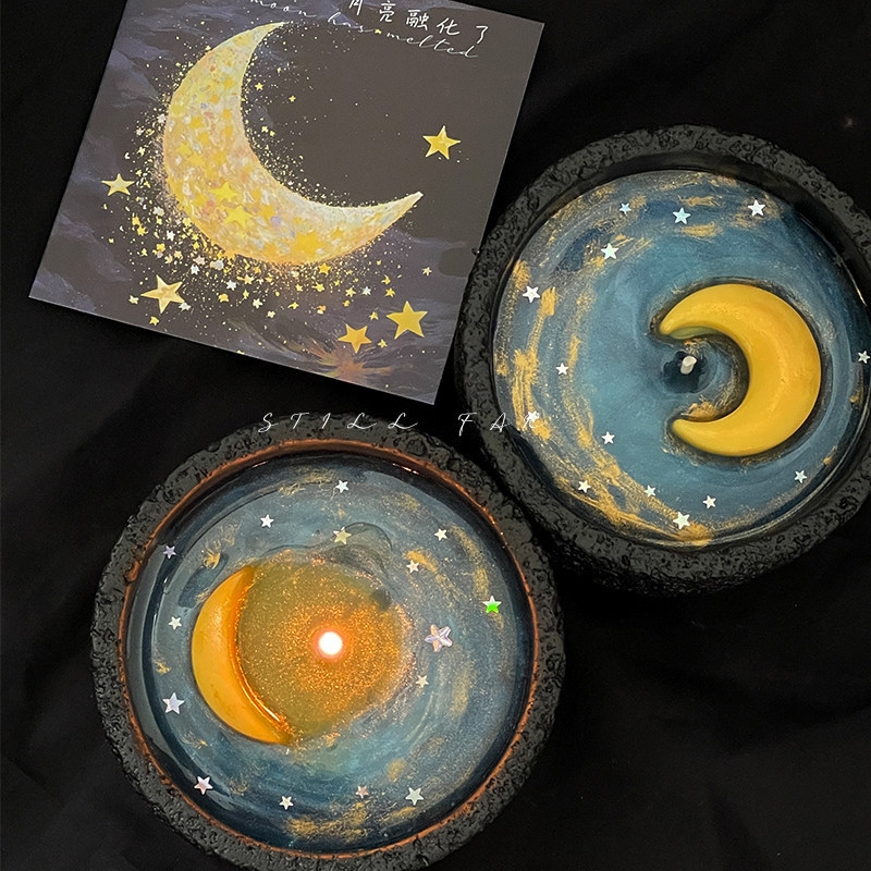 Vela Aromática Luna Fundida, H - Candle Souvenir reseña y precio