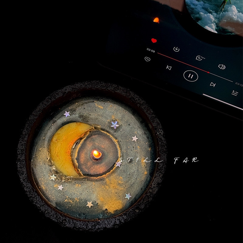 Vela Aromática Luna Fundida, H - Candle Souvenir reseña y precio