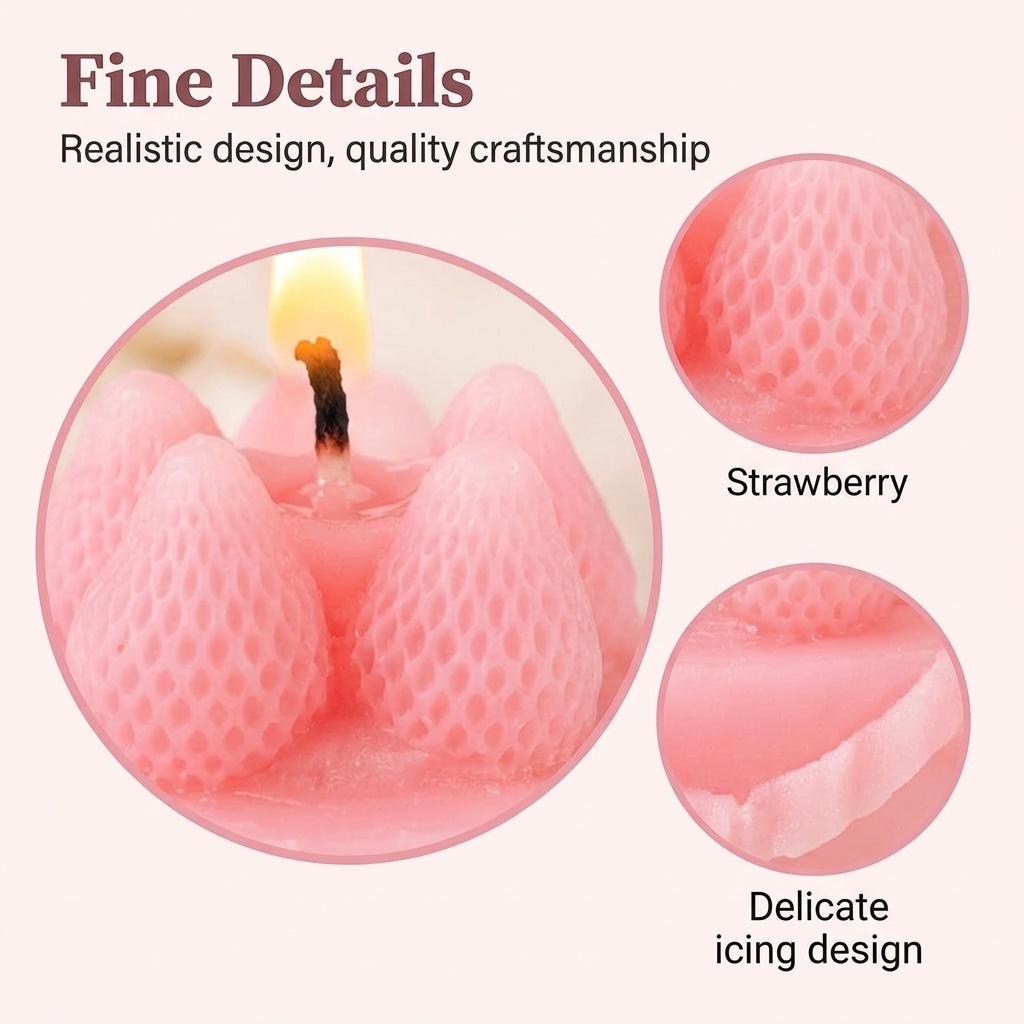 1 vela aromática con forma de  - Candle Souvenir reseña y precio
