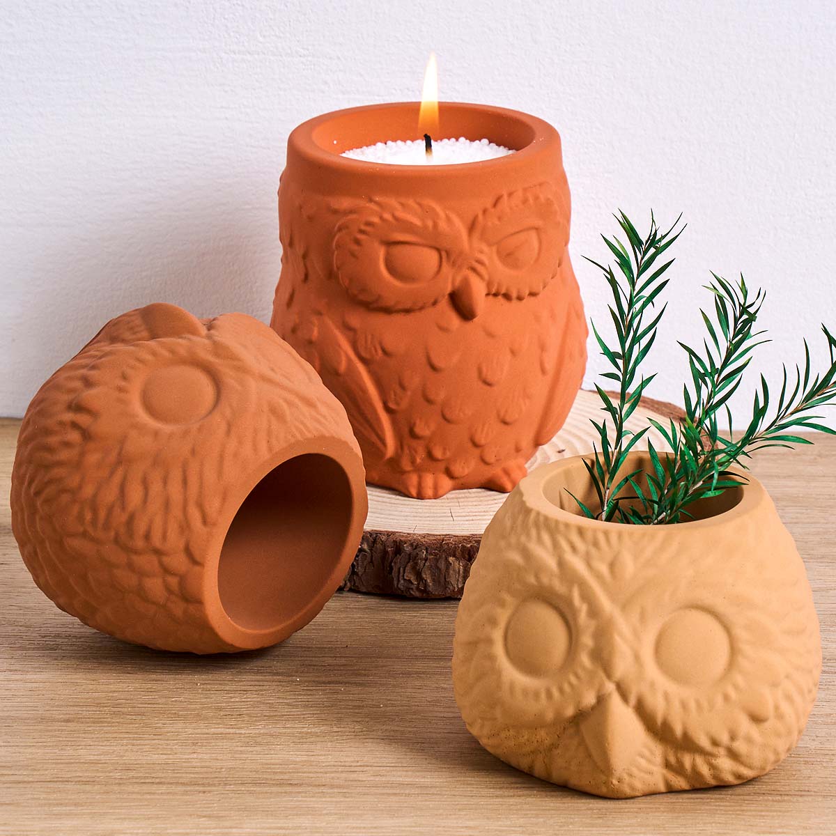 Molde de silicona 3D con forma - Candle Making Supplies Jars reseña y precio