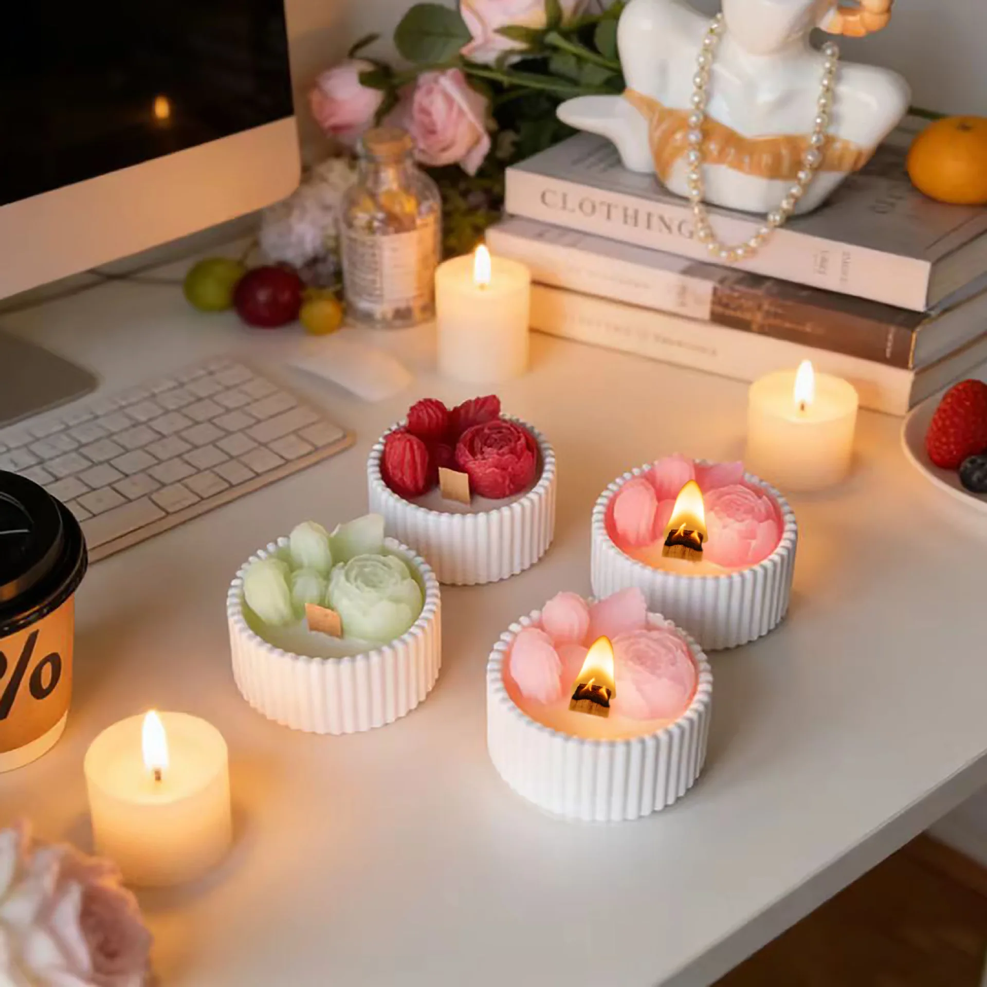 2 Velas Aromáticas en Forma de - Candle Souvenir reseña y precio