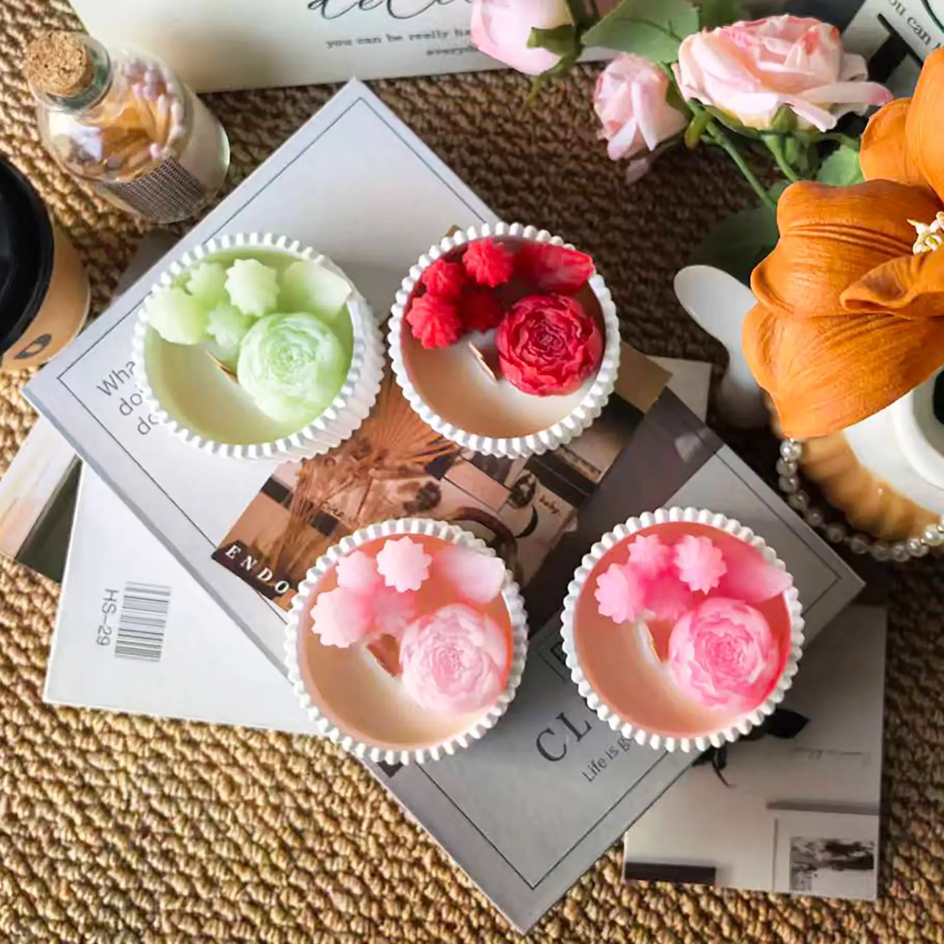 2 Velas Aromáticas en Forma de - Candle Souvenir reseña y precio